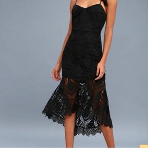Lulus Pure Passion Lace Dress